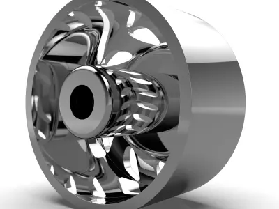 AMERICAN FORCE F08 FLOW DRW WHEEL 3D print model