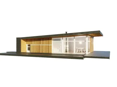 Modern house Free 3D model