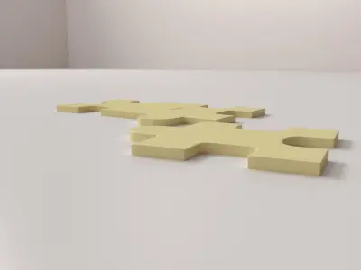 Puzzle Piece 3D model