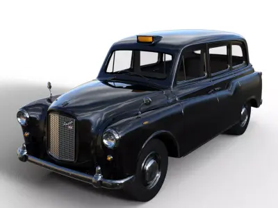 London Taxi 3D model