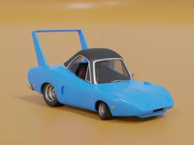 Plymouth Superbird 3D model