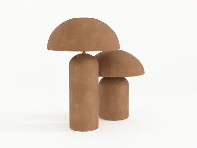 Mushroom Lamp 3D model