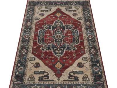 Rug Set 493 3D model