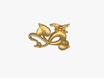Classic decor ornament 204  3D model