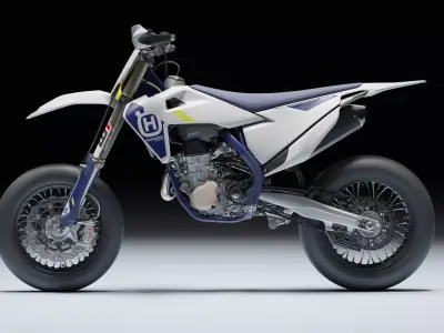 Husqvarna Motorcycle FS 450 2022 Low-poly 3D model