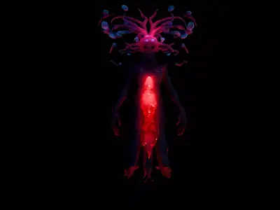 Vessel of Echoes Low-poly 3D model