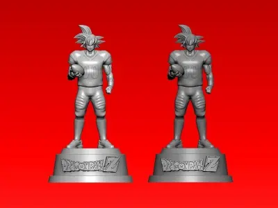 GOKU - NCAA - NFL AMERICAN FOOTBALL - 3D PRINT 3D print model