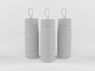 Plastic Water Bottles 3D model