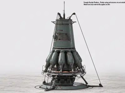 Generator Tower 3D model