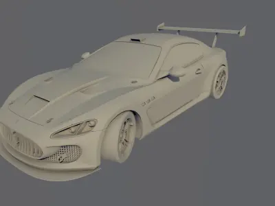 Maserati GT3 3D model