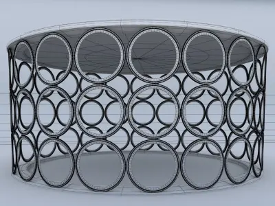 Round Coffee Table - Small Free 3D model