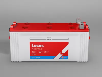 Lucas Appliance Battery 3D model