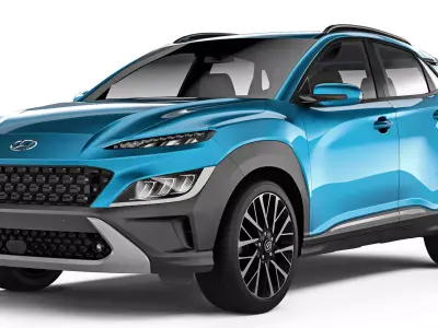 Hyundai Kona 2021 3D model
