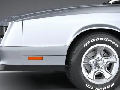 Chevrolet Monte Carlo 1986 3D model