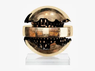 Spherical statuette 01 3D model