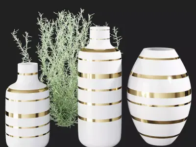 Decorative set  10 3D model