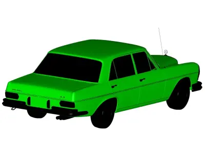 Mercedes Benz 280 SEL  3D model