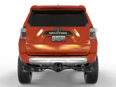 Toyota 4runner 2018 Rally Edition 3D model