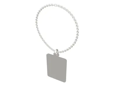 Necklace v1 003 Low-poly 3D model