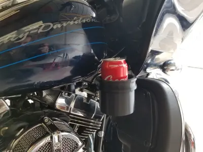 Cup holder for Harley Road glide and Street glide 3D print model