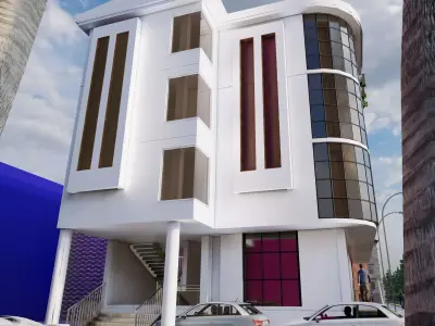 residence 3d AR ST EL SN design 3D model