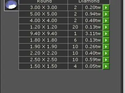 Engagement Ring With Many Diamonds 3D model