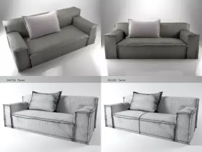 FEDDE sofa 3D model