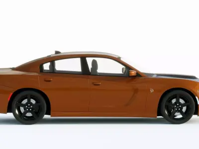 Dodge Charger SRT Hellcat 2019 3D model