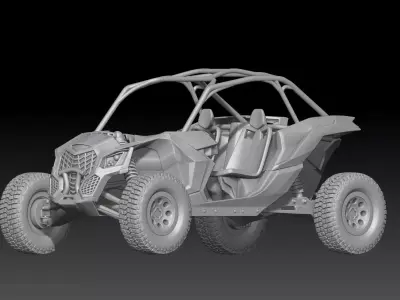 off-road vehicle 4x4 3D print model