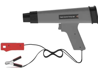 Garage High Beam Timing Light 3D model