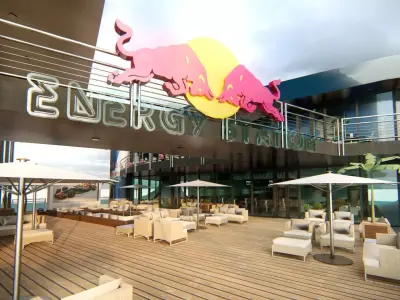 Red Bull Paddock Concept 3D model