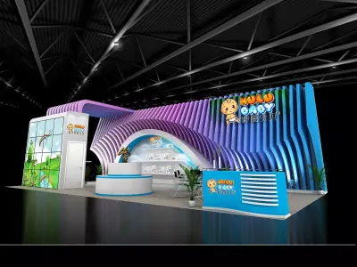 Exhibition - Area - 12X6-3DMAX2011-03 3D model