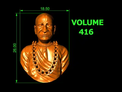 SWAMI PRABHUPADA  3D model