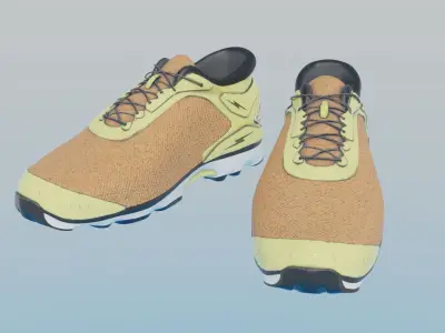 Footwear - Sports Style Low-poly 3D model