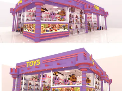 Toy shop 3D model