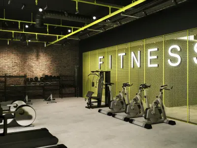 GYM FITNESS 3D model