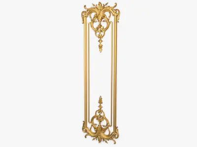 Classic decor ornament 118  3D model