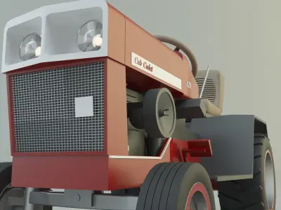 Cub Cadet 128 tractor 3D model