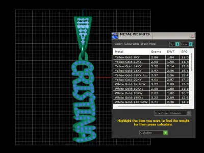 CUSTOM JEWELERY  PANDANT 3D PRINTABLE MODAL  3D print model