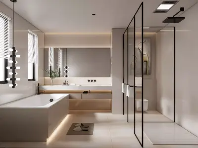Bathroom 87 3D model