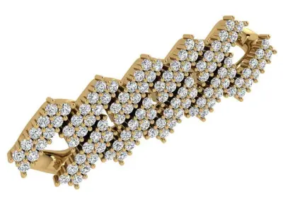 Pave Cumin Chain 3761 3D print model