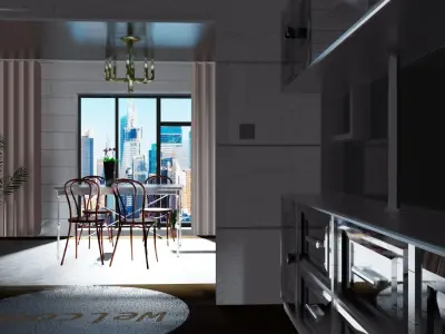 Modern Home  Free 3D model