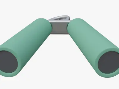 Flexor hand trainer 3D model