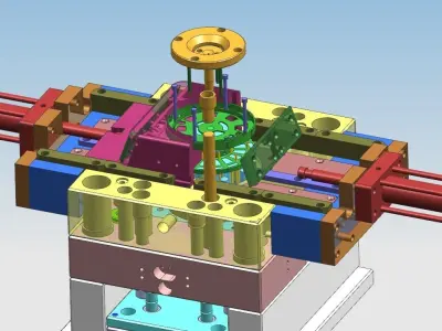 Plastic Bobbin Spool Wholesale 3D print model