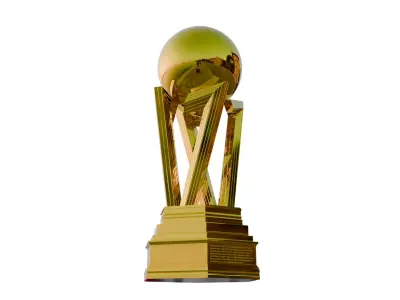 Ligue 1 McDonalds new trophy - France Ligue 1 new trophy 3D model