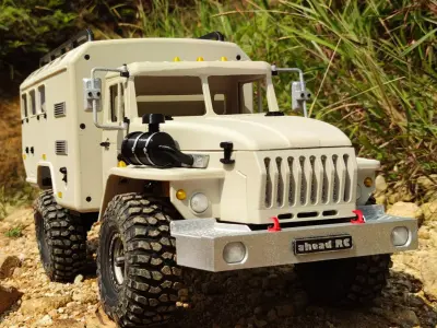 Crawler 4320 V2 Single Cab - 1-10 RC body 3D print model