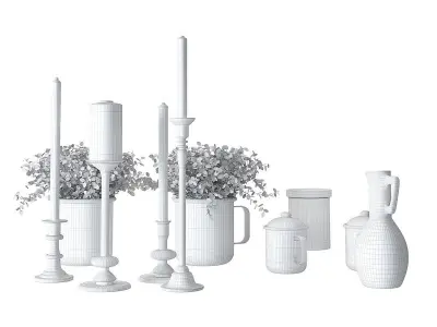 Accessories set 03 3D model