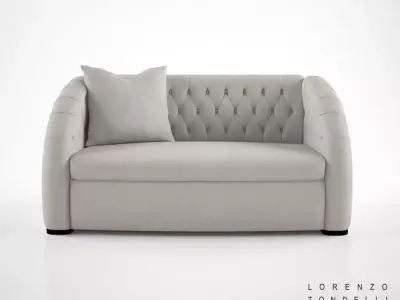 Lorenzo Tondelli Pierre Capitone Sofa 3D model