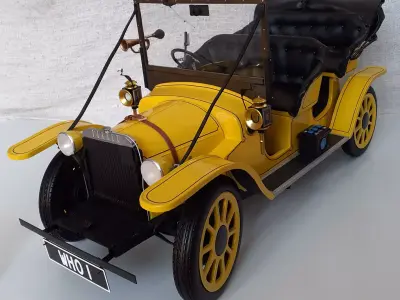 Doctor Who Bessie Car 3D Print STL Model Kit 3D print model