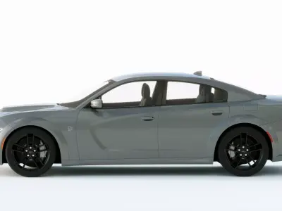 Dodge Charger SRT Hellcat Widebody 2020 3D model